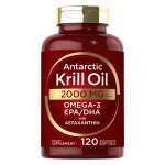 Aceite de Krill 2000 mg 120 Cpsulas (Antartic Krill Oil)